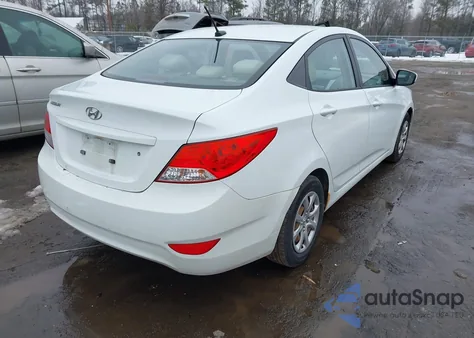 2013 Hyundai Accent Gls из США, поврежденный, VIN KMHCT4AE8DU529468